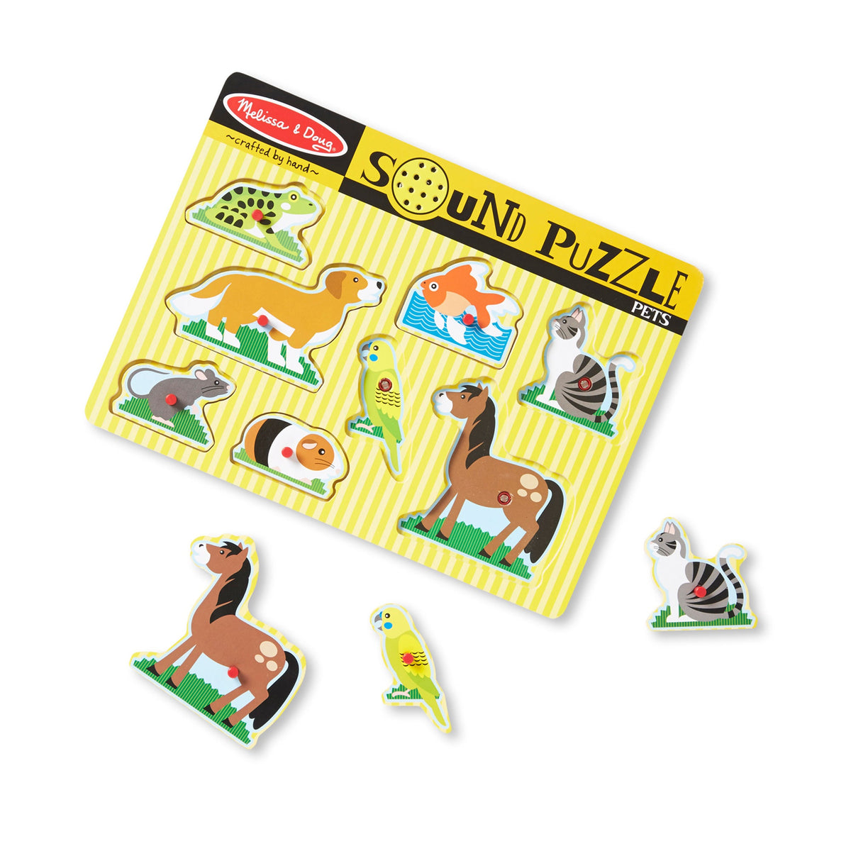 Pets Sound Puzzle - 8 Pieces F7