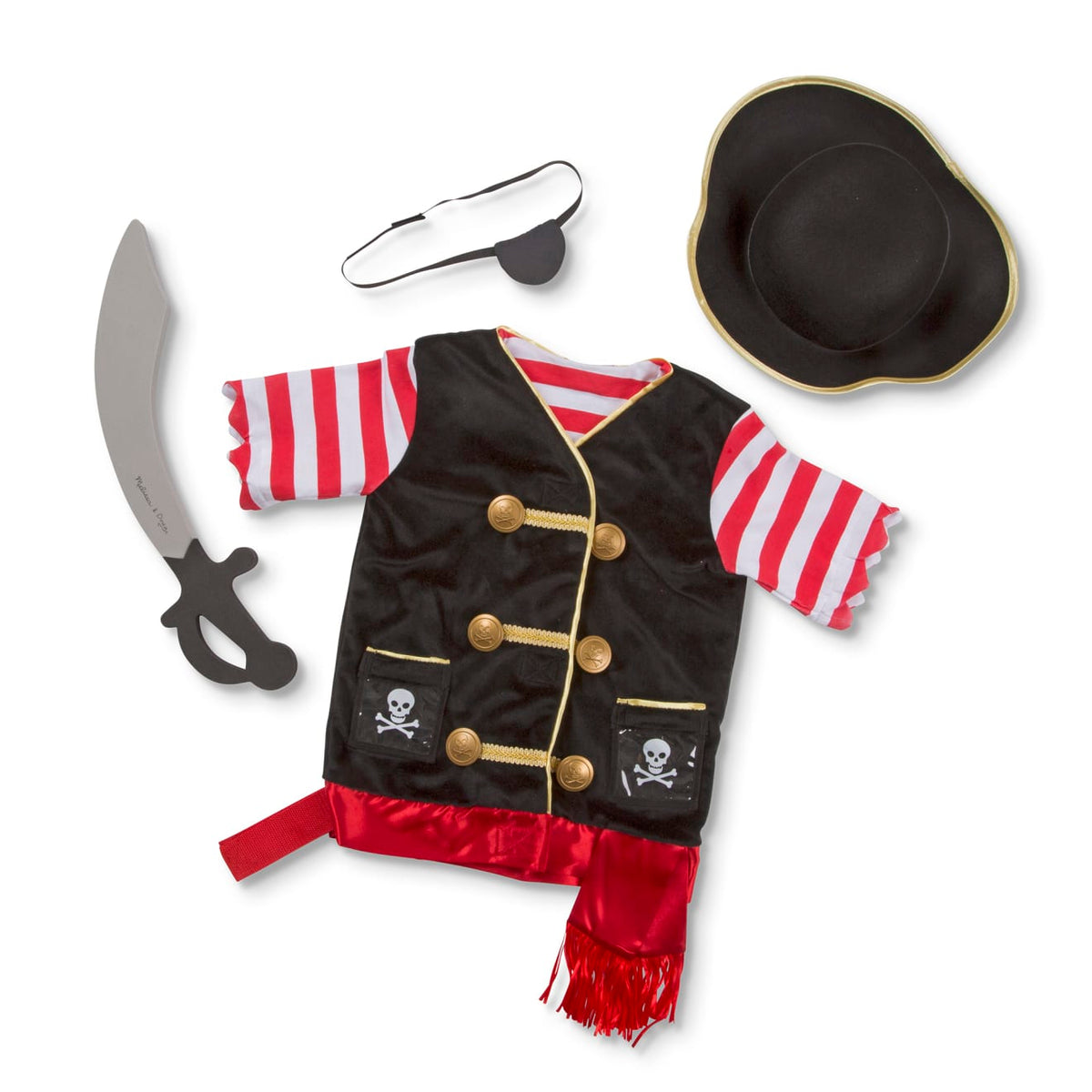Pirate Role Play Costume Set B1
