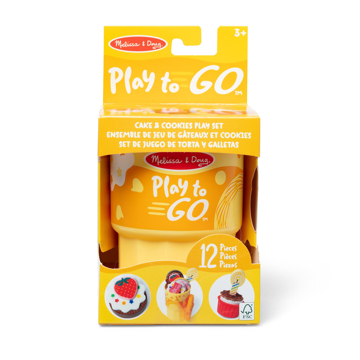 Play to Go Cake & Cookies Play Set Q5