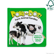 Poke-a-Dot: Farm Animal Families Board Book P8