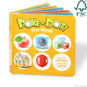 Poke-a-Dot: First Words Board Book N5