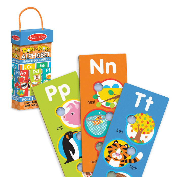 Poke-A-Dot Jumbo Alphabet Learning Cards L5
