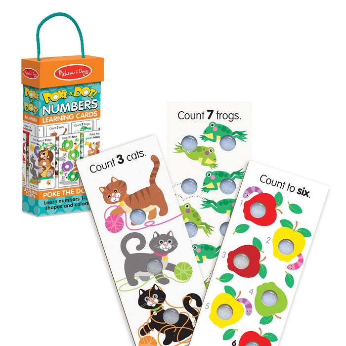 Poke-A-Dot Jumbo Number Learning Cards M5