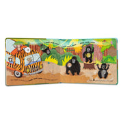 Poke-a-Dot: The Wheels on the Bus Wild Safari Board Book N4