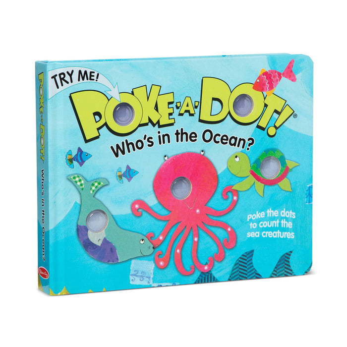 Poke-a-Dot: Who’s in the Ocean? Board Book L0