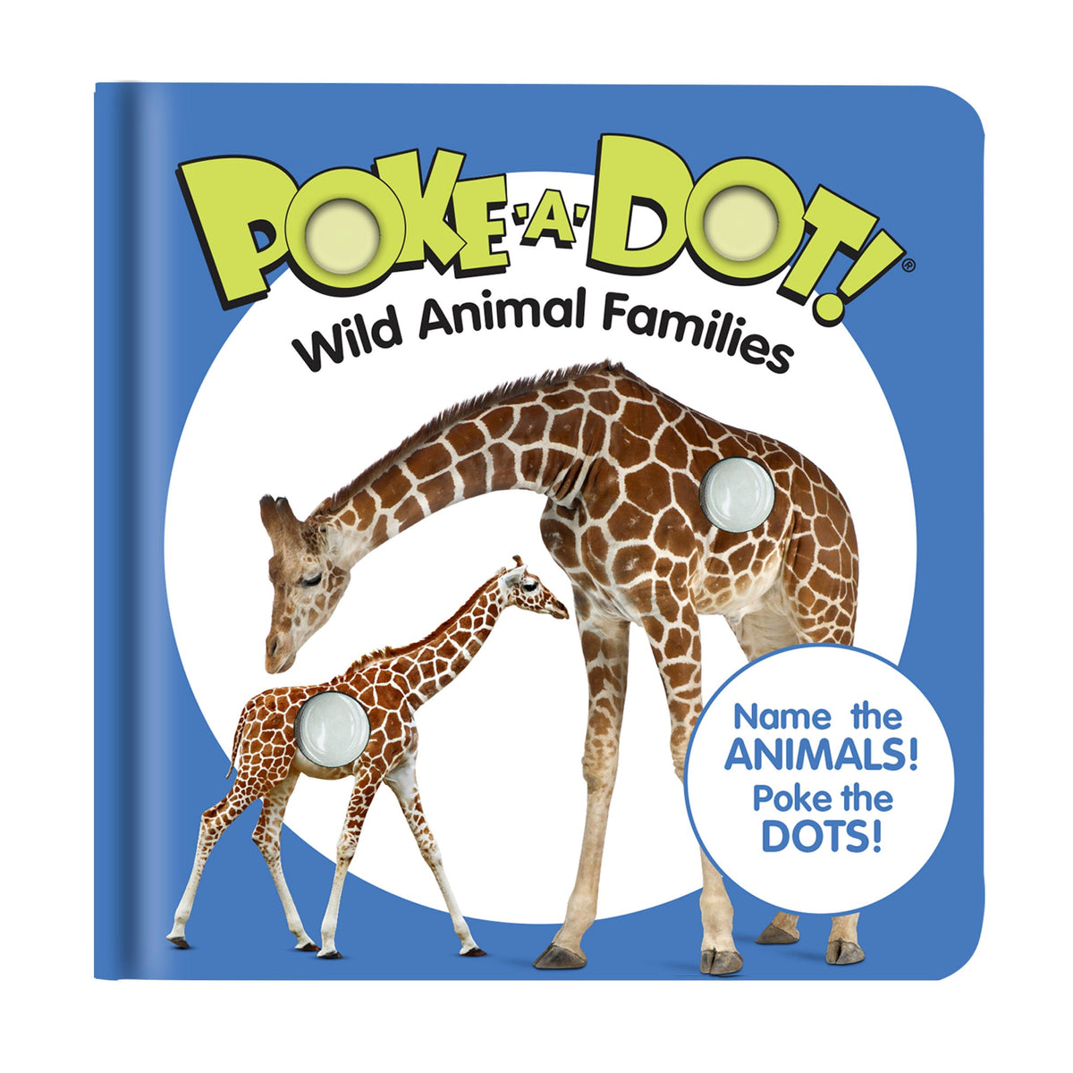 Poke-a-Dot: Wild Animal Families Board Book C0