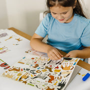 Princess, Fairy, Animals & More Coloring and Sticker Pad Bundle J5