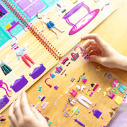 Puffy Sticker Activity Book - Day of Glamour L2