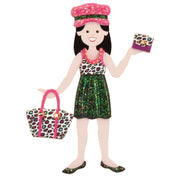 Puffy Sticker Activity Book - Day of Glamour L2