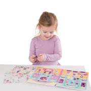 Puffy Sticker Activity Book - Day of Glamour L2