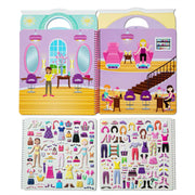 Puffy Sticker Activity Book - Day of Glamour R5