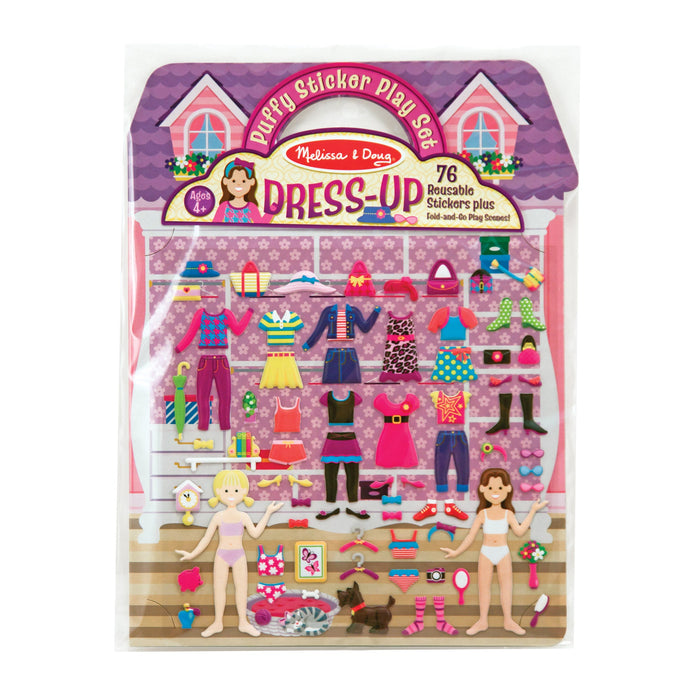 Puffy Sticker Activity Book - Dress-Up J5