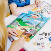 Puffy Sticker Activity Book - Riding Club E0