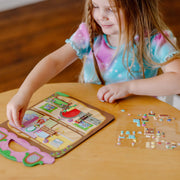 Puffy Sticker Play Set 3-Pack: On the Farm, Safari, Chipmunk House V9