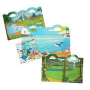 Puffy Sticker Play Set 3-Pack: Safari, Dinosaur, Ocean Y3