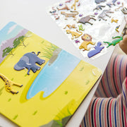 Puffy Sticker Play Set 3-Pack: Safari, Dinosaur, Ocean Y3