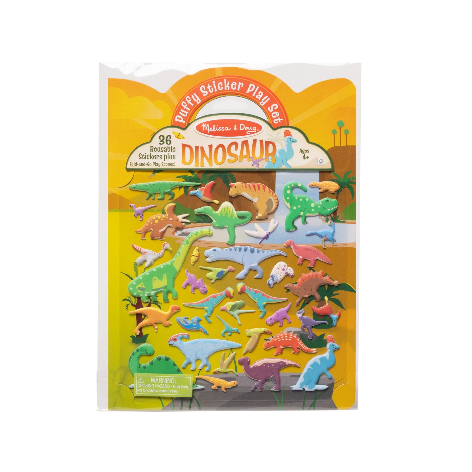 Puffy Sticker Play Set - Dinosaur Y8