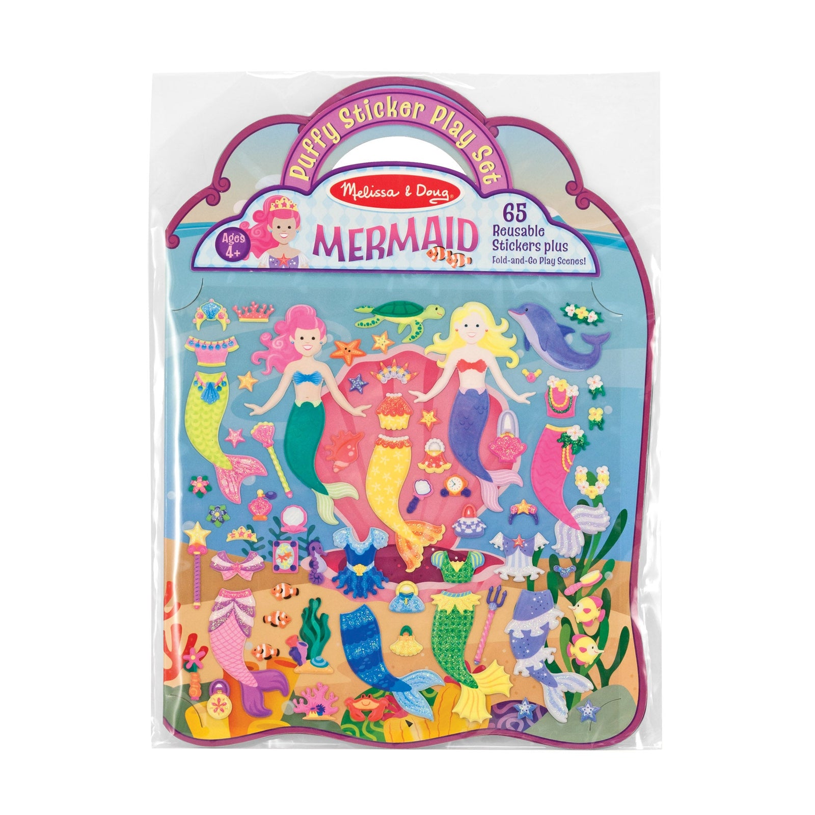 Puffy Sticker Play Set - Mermaid O6