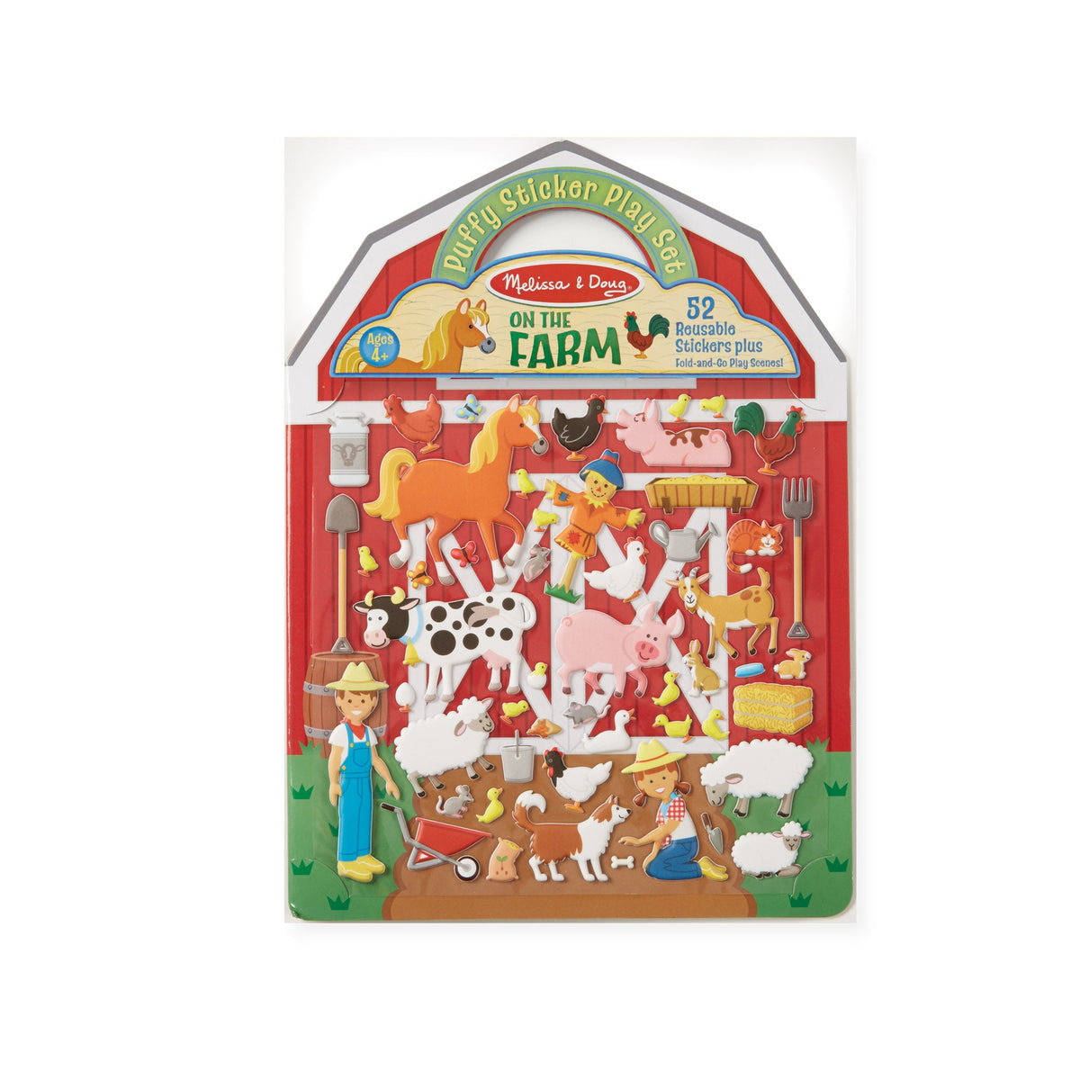 Puffy Sticker Play Set - On the Farm O3