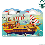 Puffy Sticker Play Set - Pirate D6