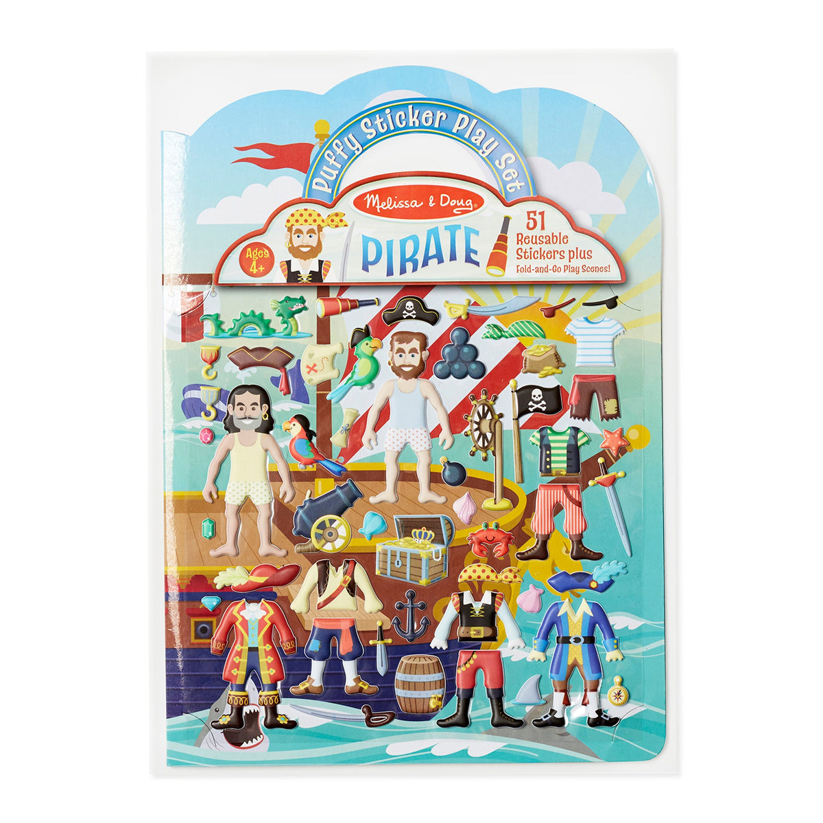 Puffy Sticker Play Set - Pirate R5