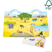 Puffy Sticker Play Set - Safari E7
