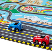 Race Around the World Tracks Floor Puzzle - 48 Pieces R7