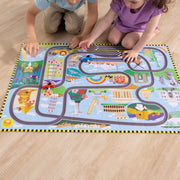 Race Around the World Tracks Floor Puzzle - 48 Pieces R7