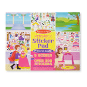 Reusable Sticker Pad Bundle - Fairy, Princess, Dress-Up, and Play House E2