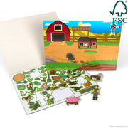 Reusable Sticker Pad - Farm B4