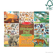 Reusable Sticker Pad - Jungle and Savanna B4