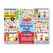 Reusable Sticker Pad - My Town Q6