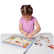 Reusable Sticker Pad - My Town Q6