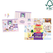 Reusable Sticker Pad - Play House! T8