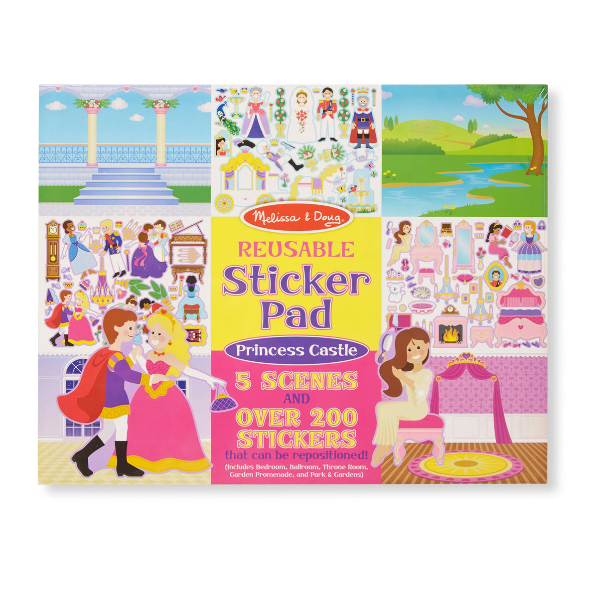 Reusable Sticker Pad - Princess Castle O6
