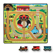 Round the Rails Train Rug Y8
