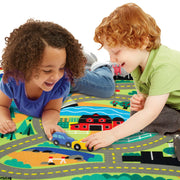 Round the Town Road Rug & Car Set M1
