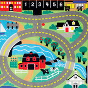 Round the Town Road Rug & Car Set M1