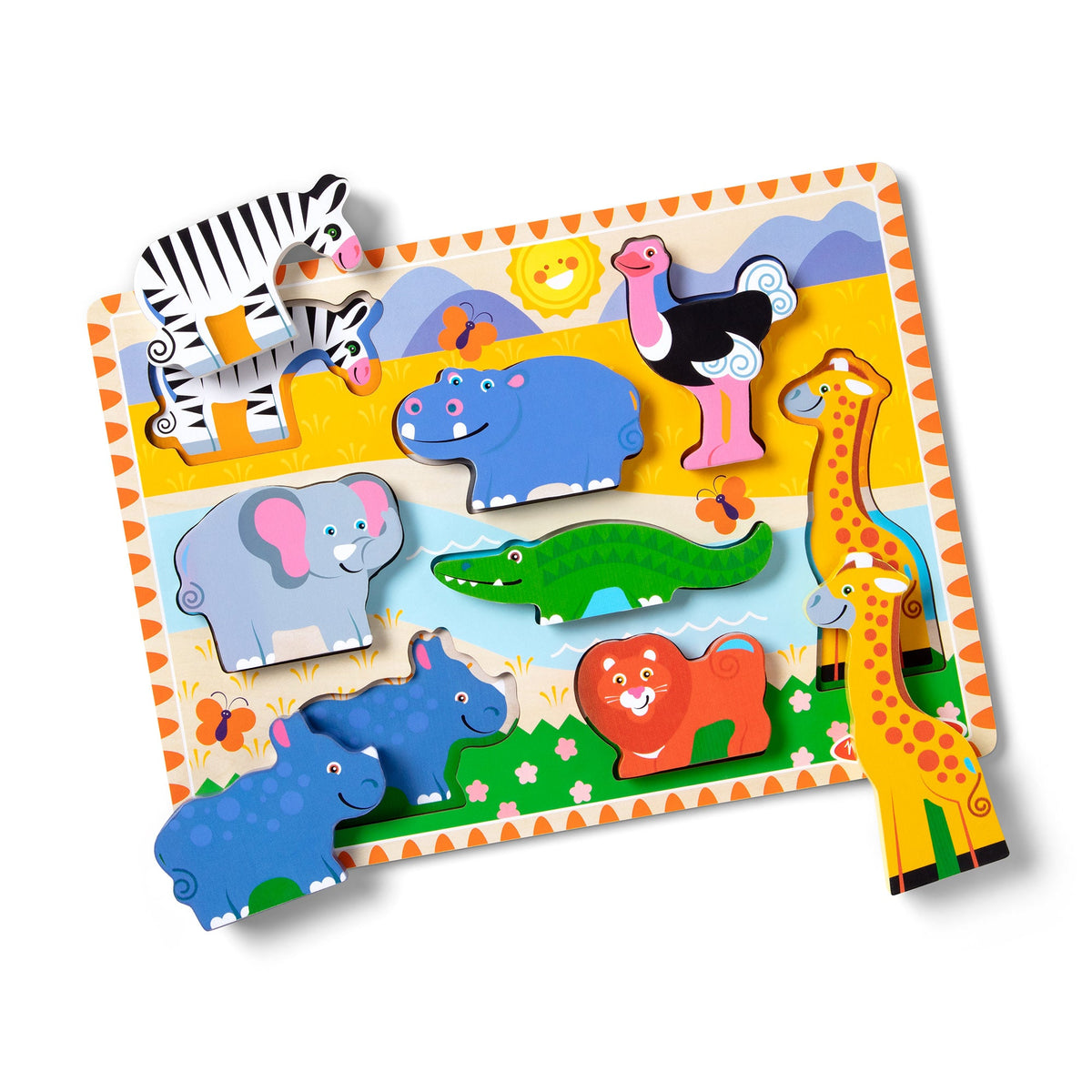 Safari Chunky Puzzle - 8 Pieces B9