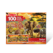 Safari Floor Puzzle - 100 Pieces G0