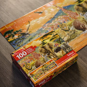 Safari Floor Puzzle - 100 Pieces G0
