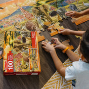Safari Floor Puzzle - 100 Pieces G0