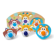 Safari Jumbo Peg Puzzle - 3 Pieces N8
