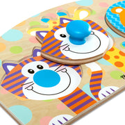 Safari Jumbo Peg Puzzle - 3 Pieces N8