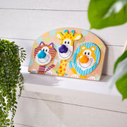 Safari Jumbo Peg Puzzle - 3 Pieces N8