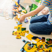 Safari Social Floor Puzzle - 24 Pieces F5