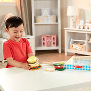 Sandwich Making Set - Wooden Play Food L8