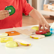 Sandwich Making Set - Wooden Play Food L8