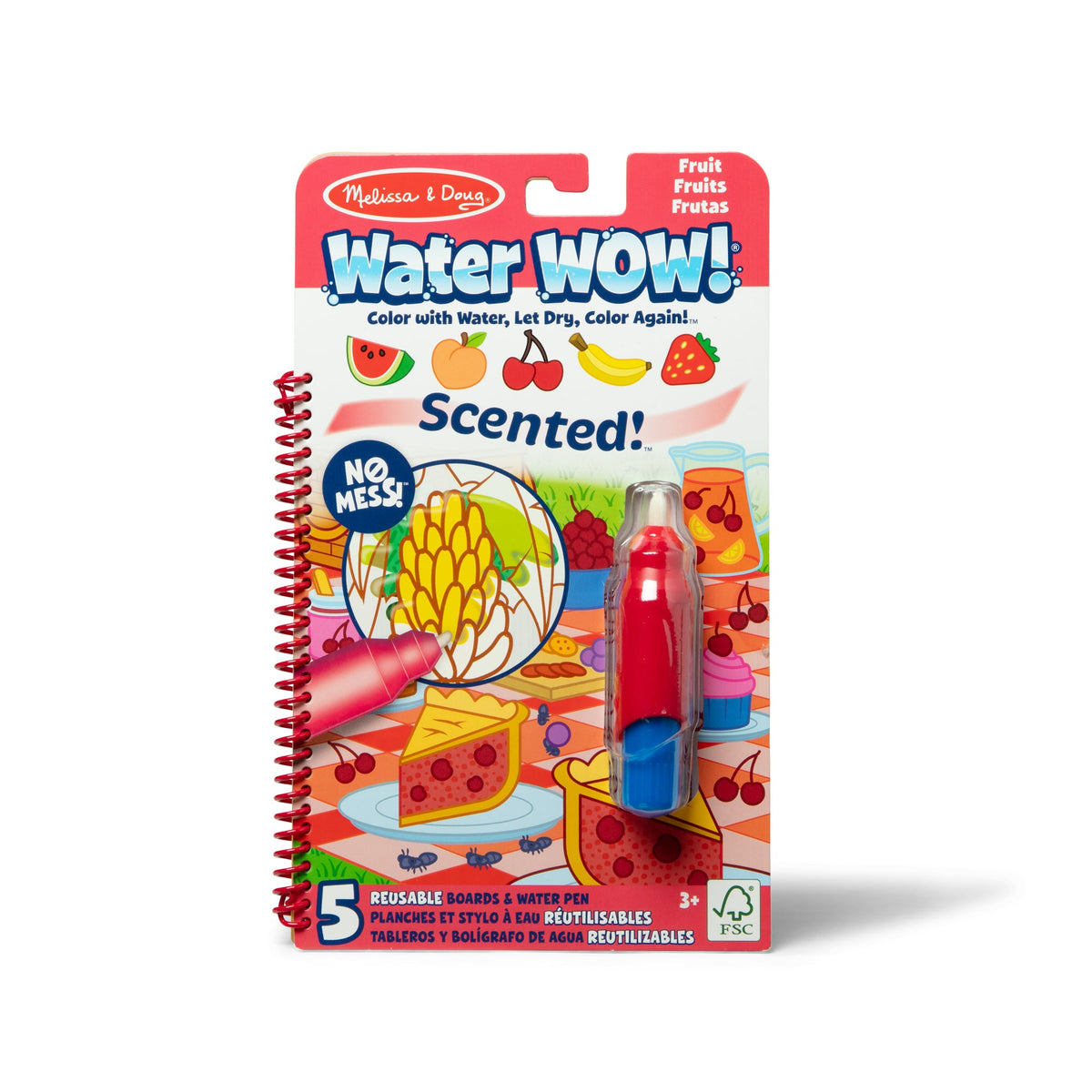 Scented Water WOW! Water-Reveal Pad - Fruit L0