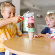 Scoop & Stack Ice Cream Cone Magnetic Play Set S5